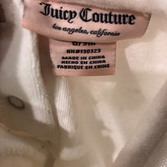 Juicy Couture Onesie (6-9 Months) - Picture 3 of 3